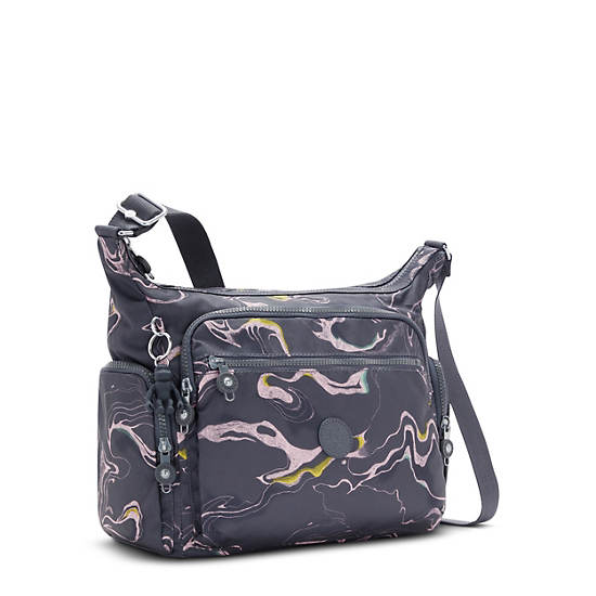 Kipling Gabbie Printed Crossbodytassen Grijs | België 2055VR